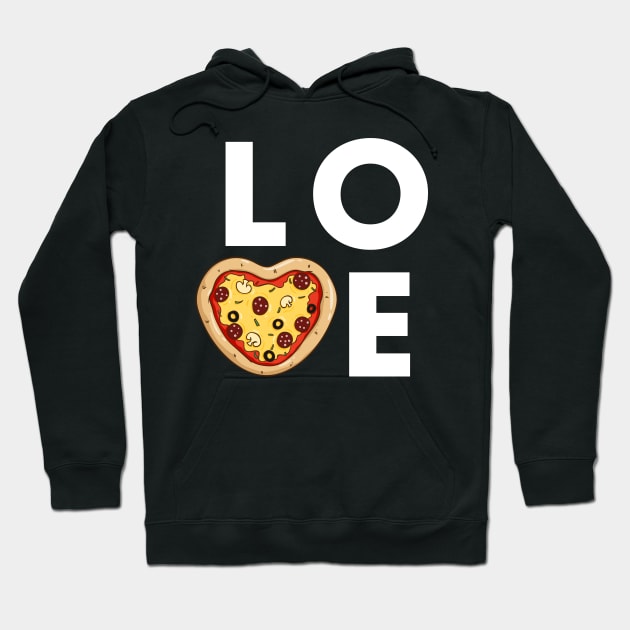 Pizza Lover Hoodie by Digifestas